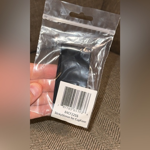 WeatherTech Black CupFone Cell Phone Holder & WeatherTech Sticky Sleeve - Picture 5 of 8